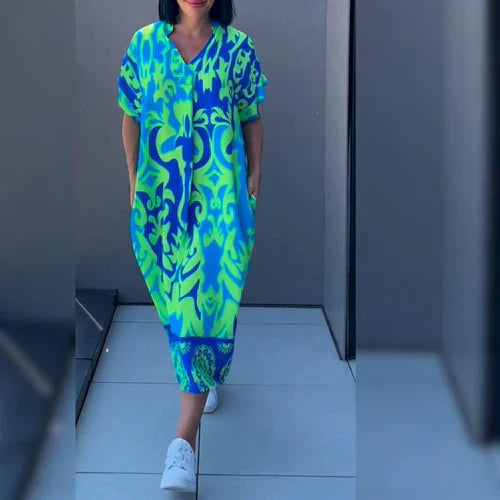 Elegant floral dress