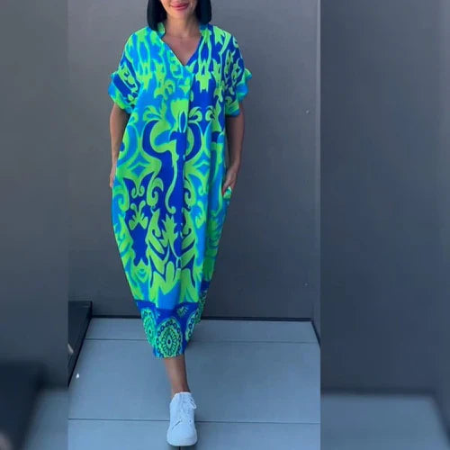 Elegant floral dress