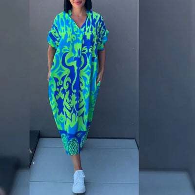 Elegant floral dress