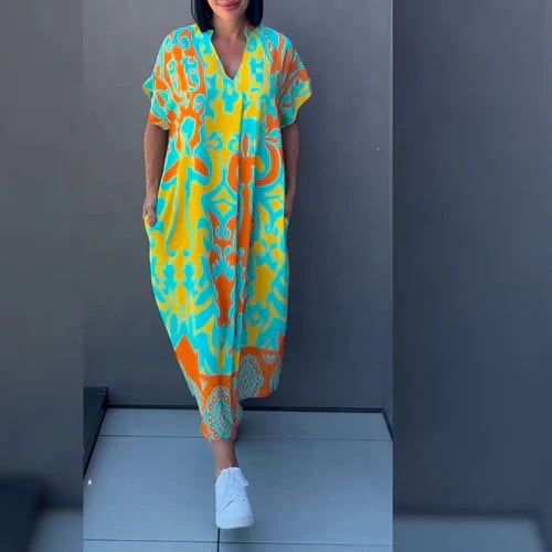 Elegant floral dress
